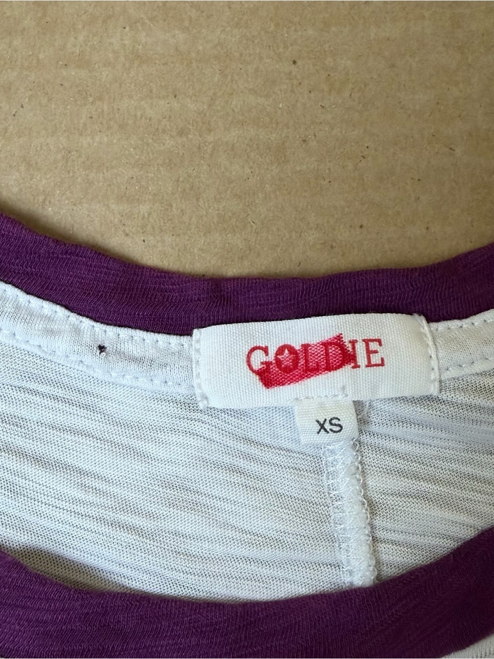 Goldie Ringer Tee - Picture 7 of 8